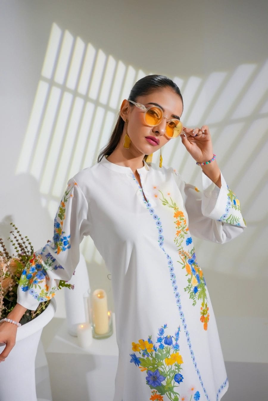 2 Pcs Kurti Trouser M-678