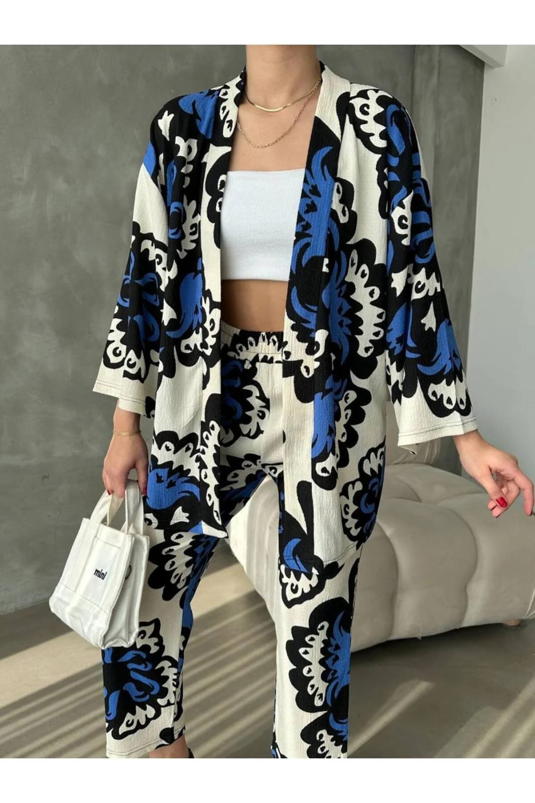 2 Pcs Gown Shirt M-1209