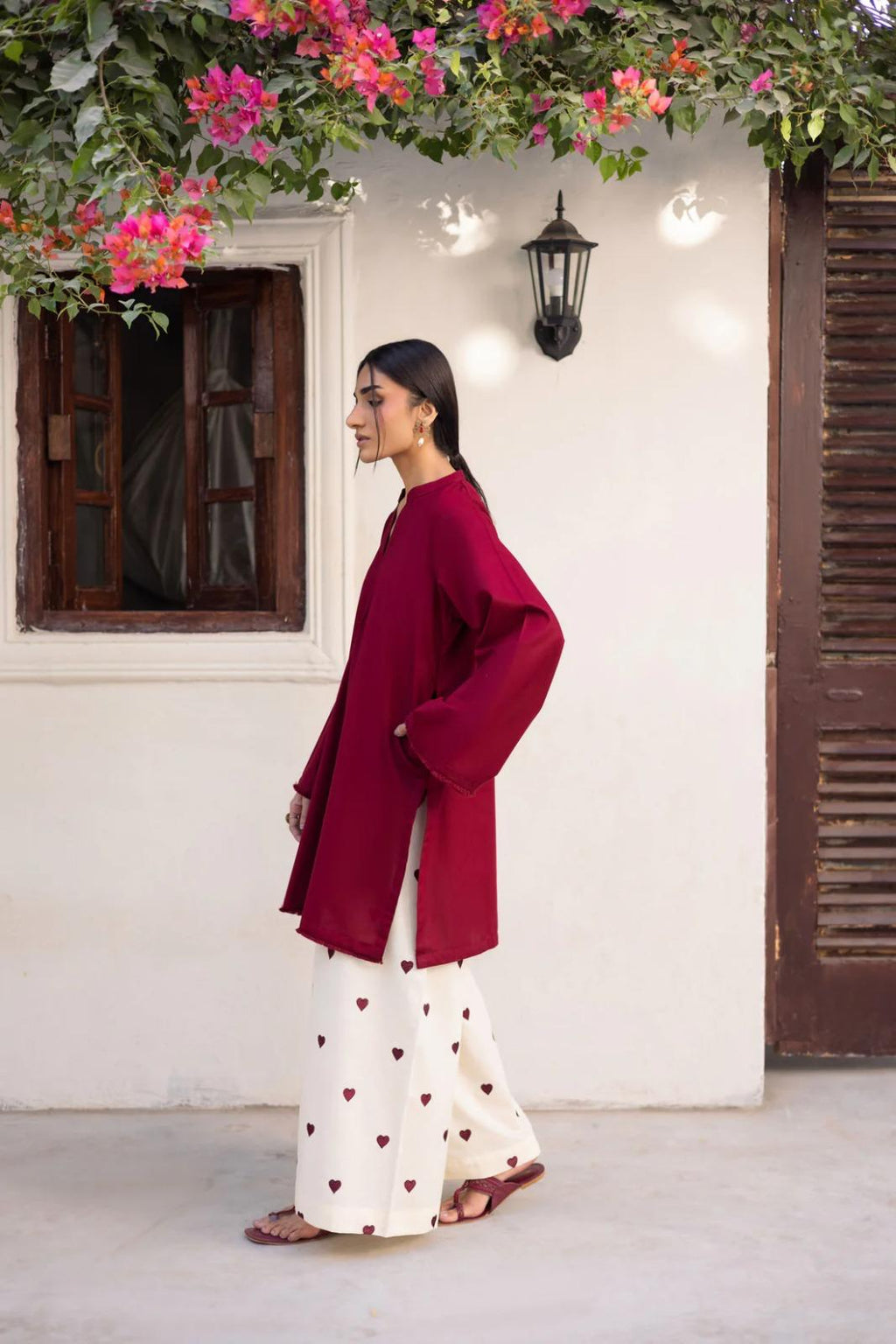2 Pcs Kurti Trouser M-O912