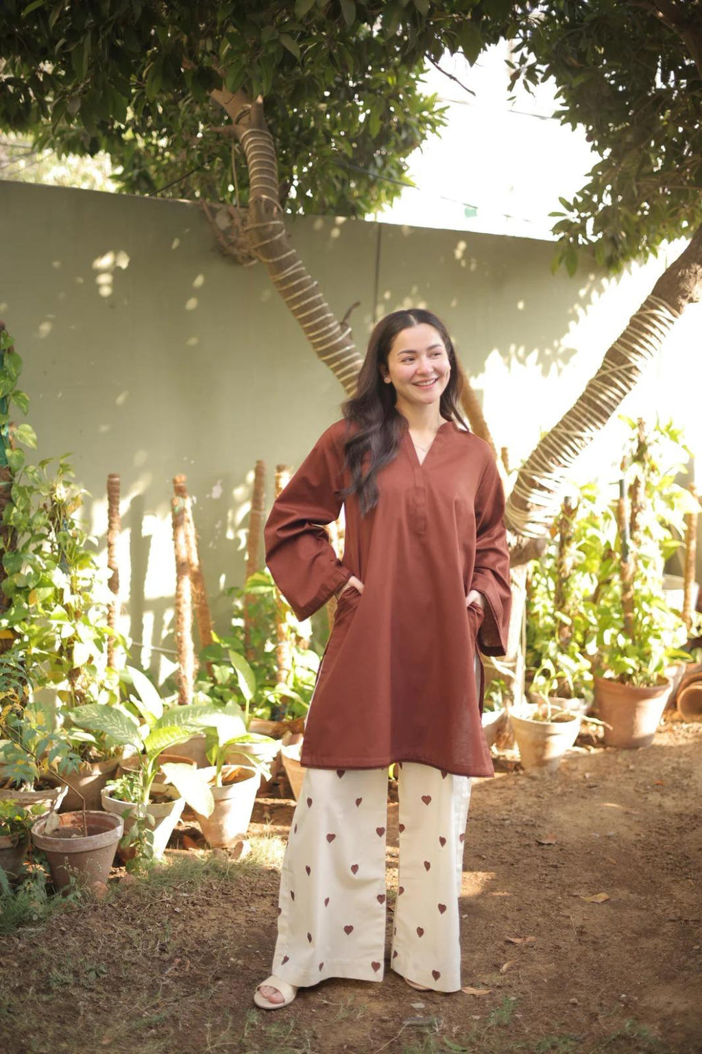2 Pcs Kurti Trouser M-O912