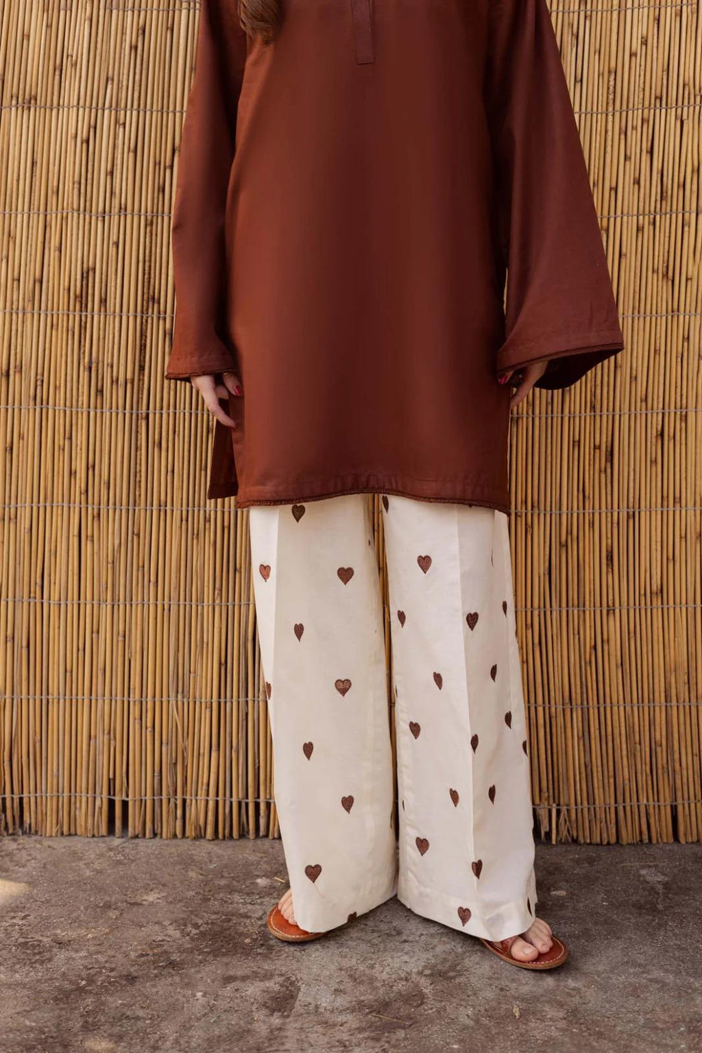 2 Pcs Kurti Trouser M-O912