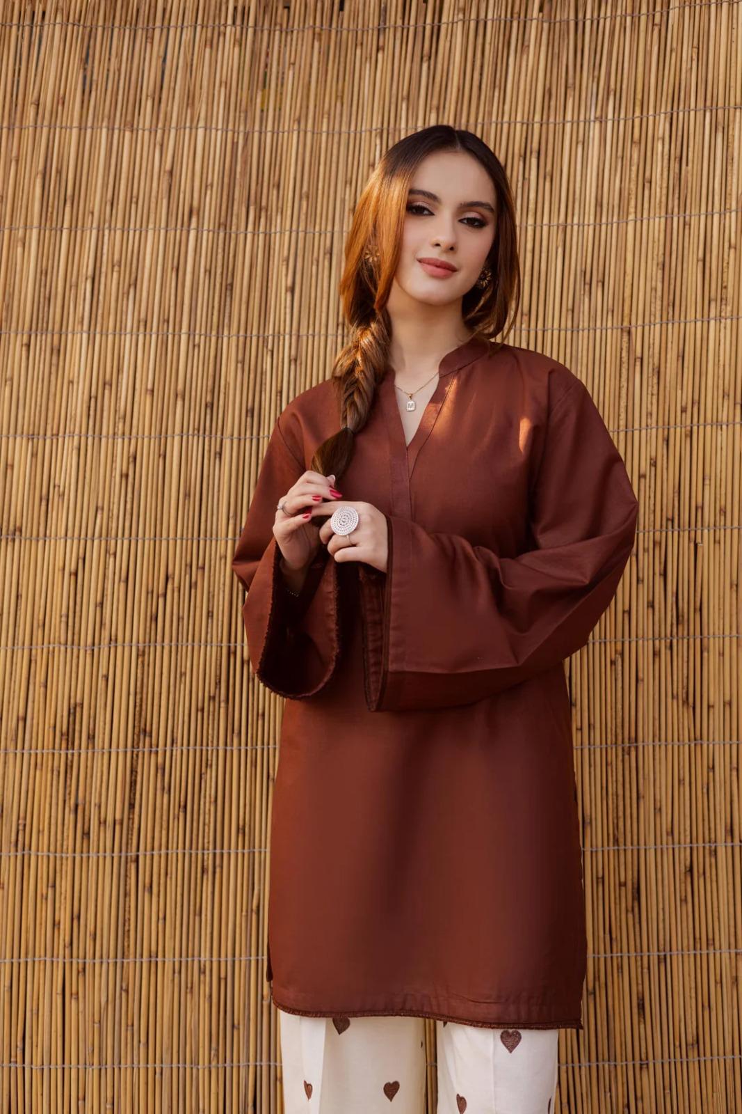 2 Pcs Kurti Trouser M-O912
