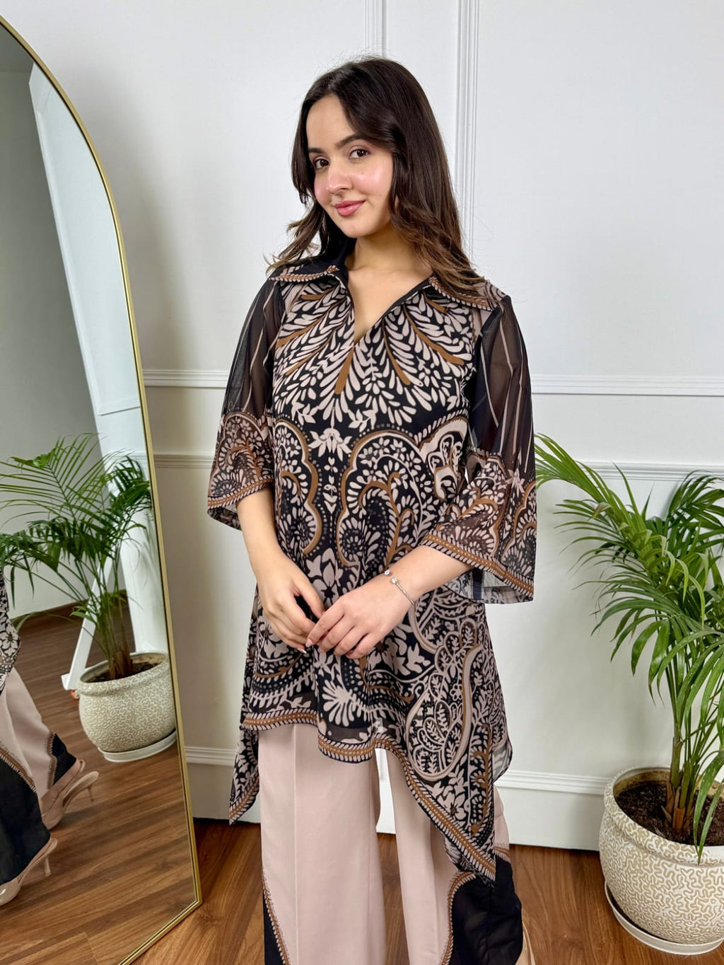 2 Pcs Kurti Trouser M-O951